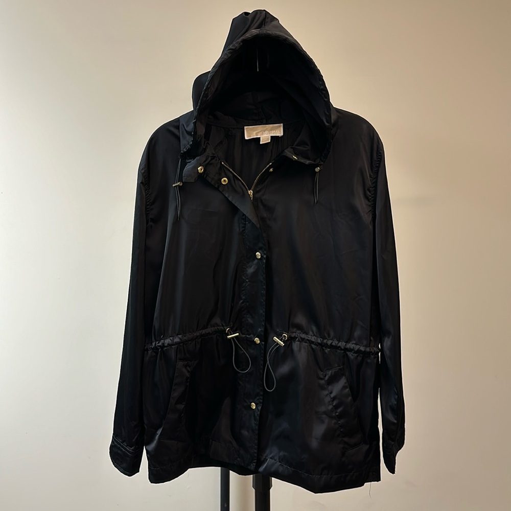 Michael Kors wind breaker, black, large, waterproof